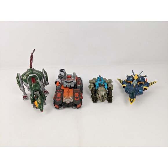 Transformers Beast Wars Deluxe Lot of 4 Vintage Rattrap Tankor Rhinox Jetstorm - Picture 6 of 11